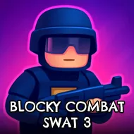 Blocky Combat Swat 3 - Capture the Flag game